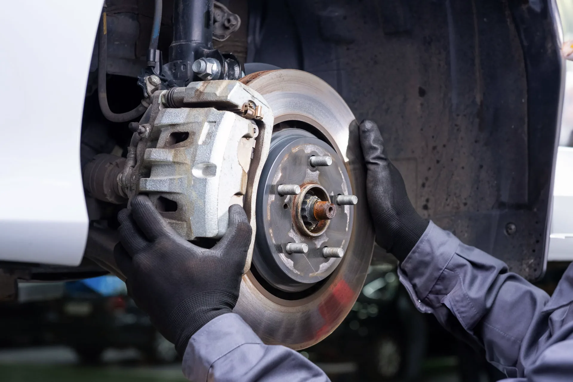 Brake repairs at JS Motors Oxford